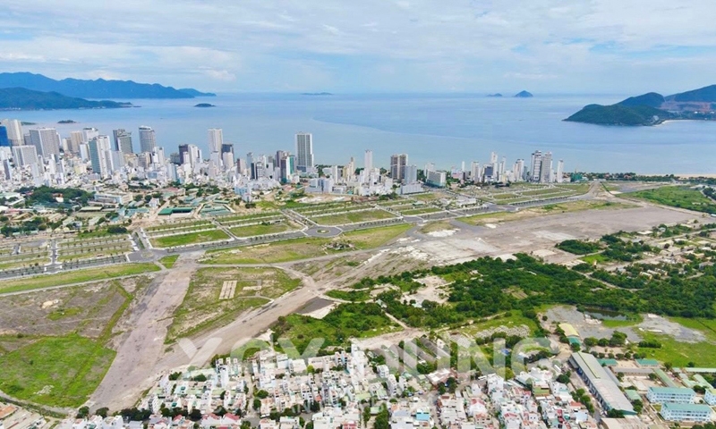 Khánh Hòa “điểm mặt” các dự án khu đô thị chậm tiến độ