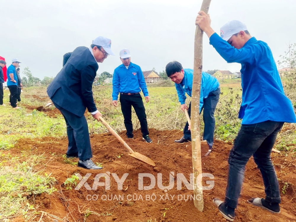 Bình Định: Huyện miền núi Vĩnh Thạnh phát động Tết trồng cây