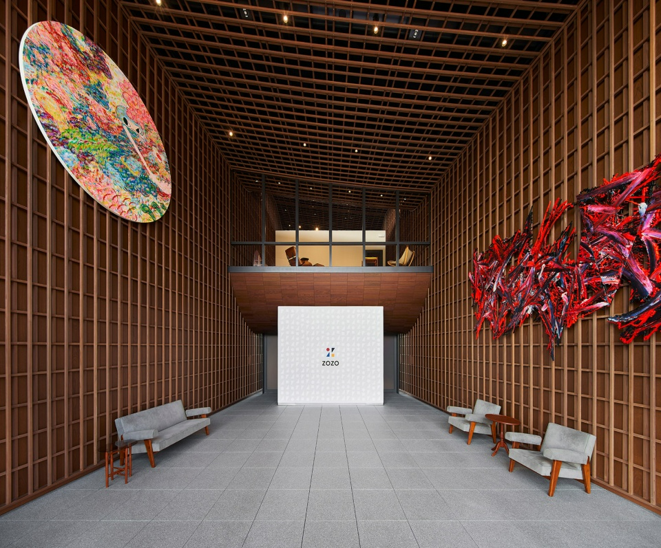 Tòa nhà văn phòng lấy cảm hứng từ vải dệt ở Nhật Bản