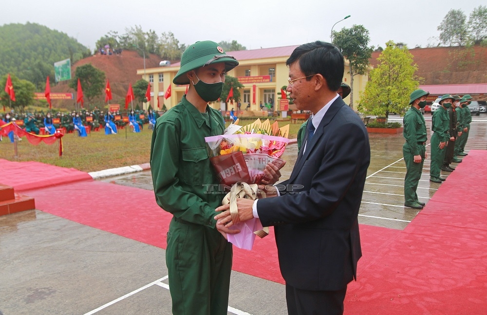 Thái Nguyên: Hoàn thành xuất sắc chỉ tiêu giao quân 2023 của Chính phủ