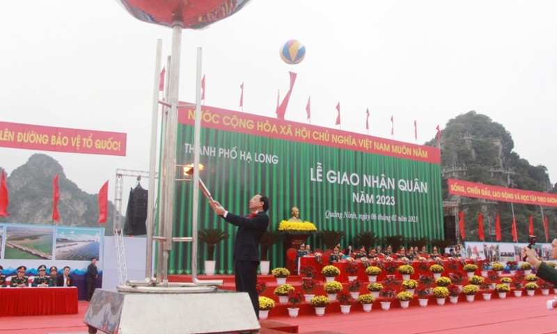 Quảng Ninh: Mở hội tòng quân xuân 2023