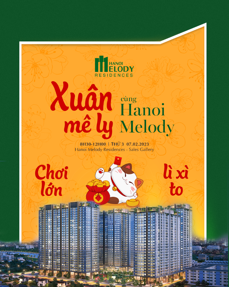 Hanoi Melody Residences tưng bừng khai xuân