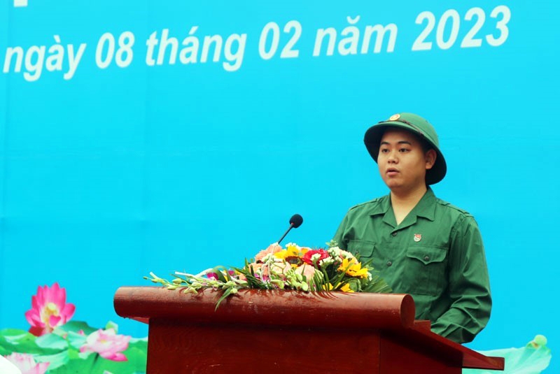 Thành phố Vĩnh Yên: Tổ chức Lễ giao nhận quân năm 2023