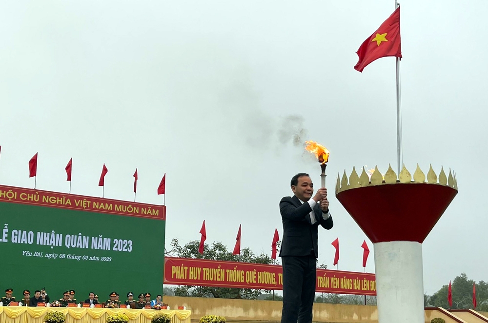 Yên Bái: Ngày hội lên đường nhập ngũ