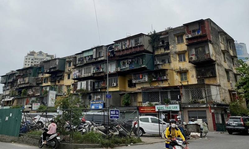 Cải tạo chung cư cũ tại Hà Nội: Vì sao vẫn ì ạch?