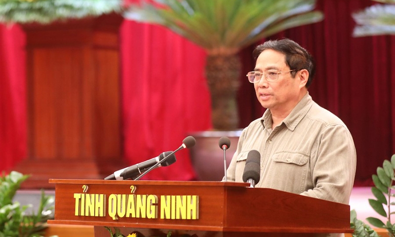 Quảng Ninh: Thủ tướng chủ trì Hội nghị triển khai chương trình hành động của Chính phủ