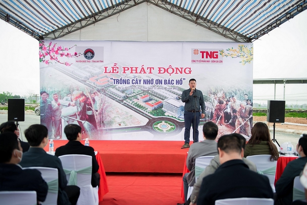 Phát động trồng cây, TNG Holdings Vietnam mở màn hoạt động CSR 2022