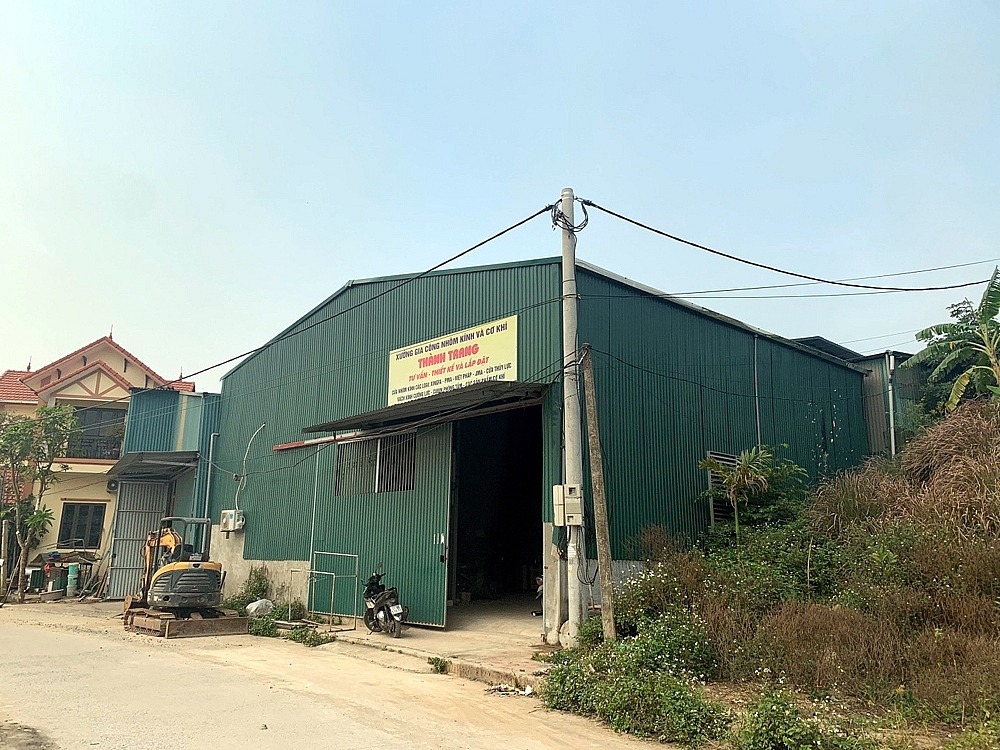 Hoài Đức (Hà Nội): Hàng loạt nhà xưởng xây dựng không phép trên địa bàn xã Đông La