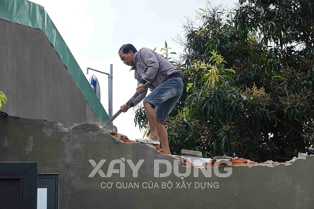 Bình Định: Cưỡng chế 3 trường hợp xây dựng trái phép tại thung lũng Quy Hòa