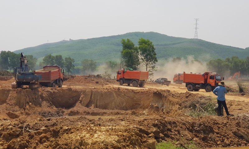 Thừa Thiên - Huế: Quy hoạch thêm 203ha đất làm vật liệu san lấp phục vụ công trình trọng điểm