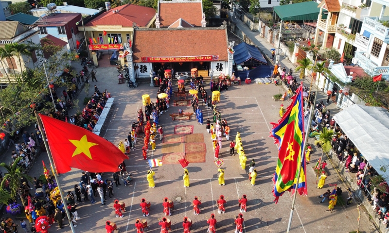 Thanh Trì (Hà Nội): Khai mạc Lễ hội truyền thống đình làng Việt Yên năm 2023