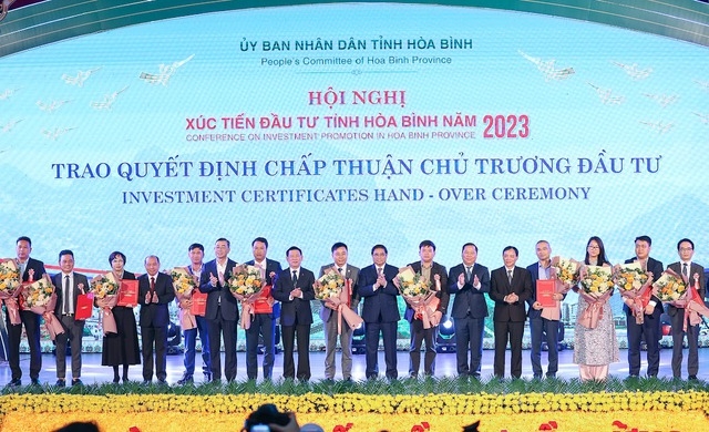 Thủ tướng nêu các định hướng chiến lược để Hòa Bình trở thành điểm sáng mới về thu hút đầu tư