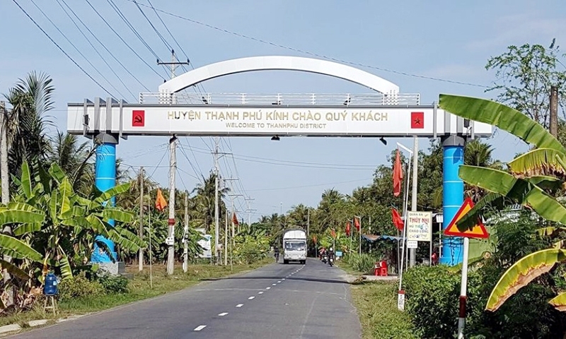 Thạnh Phú (Bến Tre): Khởi sắc sau hơn 10 năm xây dựng nông thôn mới