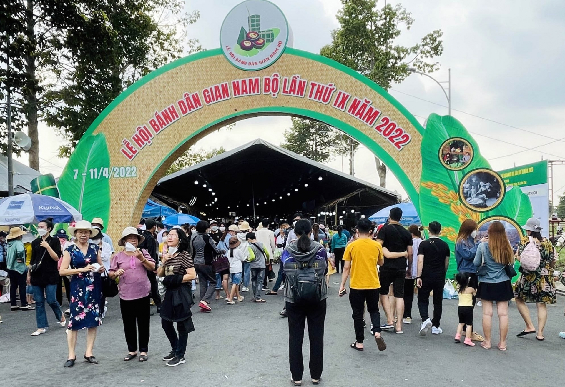 Lễ hội Bánh dân gian Nam bộ lần thứ X năm 2023 diễn ra vào dịp giỗ tổ Hùng Vương