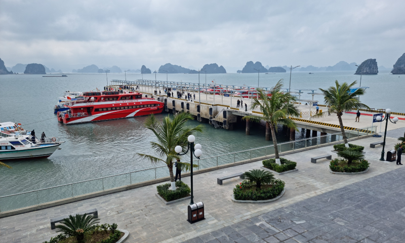 Quảng Ninh: Khai trương cảng tàu Ao Tiên - Vân Đồn