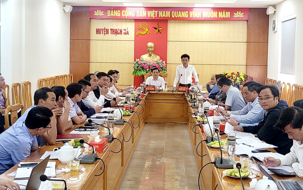 Hà Tĩnh: Ngành Xây dựng hướng dẫn giải quyết các đề xuất của UBND huyện Thạch Hà