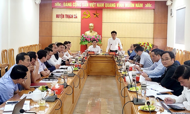 Hà Tĩnh: Ngành Xây dựng hướng dẫn giải quyết các đề xuất của UBND huyện Thạch Hà