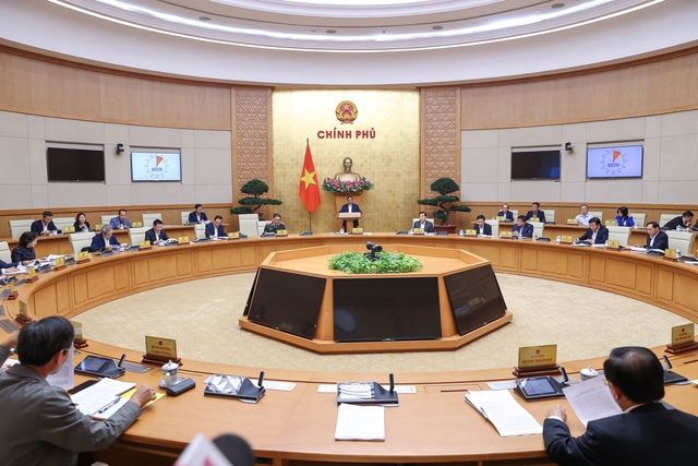 Thủ tướng Phạm Minh Chính chủ trì họp Chính phủ thường kỳ tháng 2