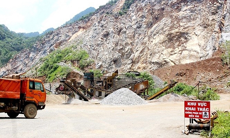 Thái Nguyên: Khai thác không đúng thiết kế, nhiều mỏ đá phải dừng hoạt động