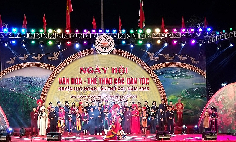 Lục Ngạn (Bắc Giang): Tưng bừng ngày hội Văn hoá - Thể thao các dân tộc
