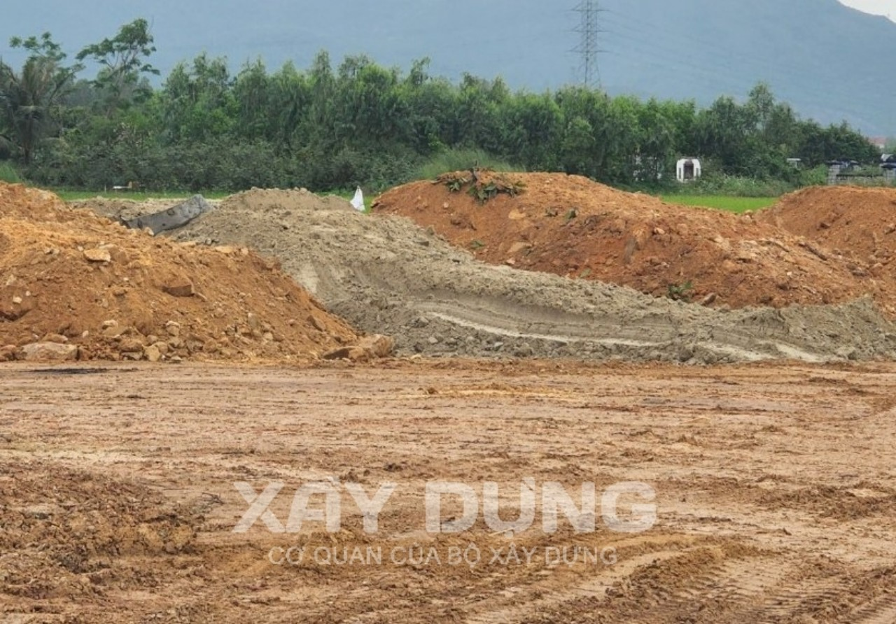 Bình Định: Dự án Khu dân cư vị trí số 7 phải bóc bỏ lượng đất không đảm bảo chất lượng
