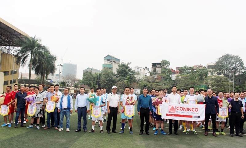 Sôi nổi khai mạc Giải bóng đá truyền thống CONINCO lần thứ IX năm 2023