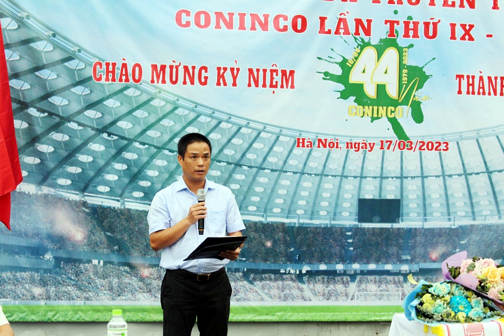 Sôi nổi khai mạc Giải bóng đá truyền thống CONINCO lần thứ IX năm 2023