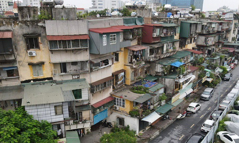 Hà Nội đôn đốc đẩy nhanh tiến độ lập quy hoạch xây dựng lại chung cư cũ