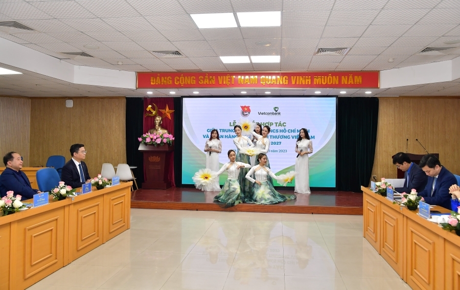 Vietcombank và Trung ương Đoàn TNCS Hồ Chí Minh tổ chức Lễ ký kết hợp tác giai đoạn 2023-2027