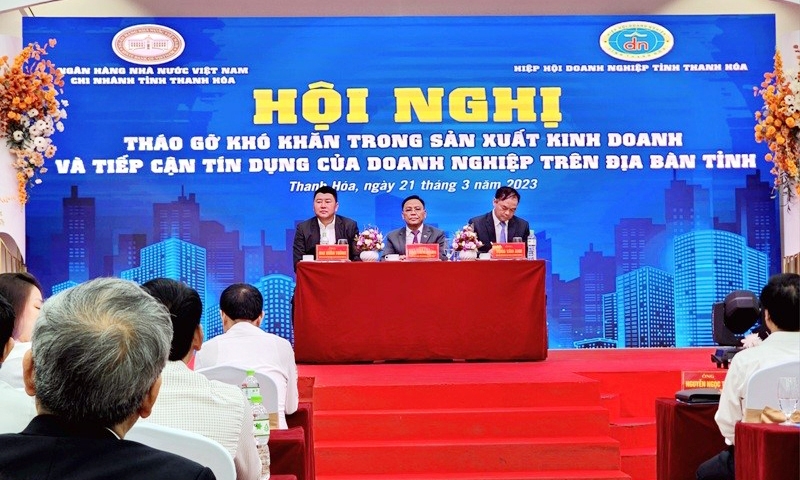 Thanh Hóa: Hội nghị tháo gỡ khó khăn cho các doanh nghiệp trên địa bàn