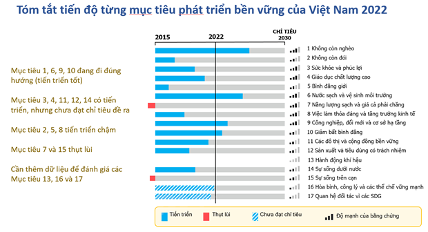 Việt Nam cam kết mạnh mẽ thực hiện mục tiêu phát triển bền vững
