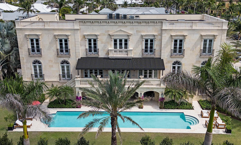 Bên trong dinh thự kiểu Pháp trị giá 20 triệu USD tại Florida