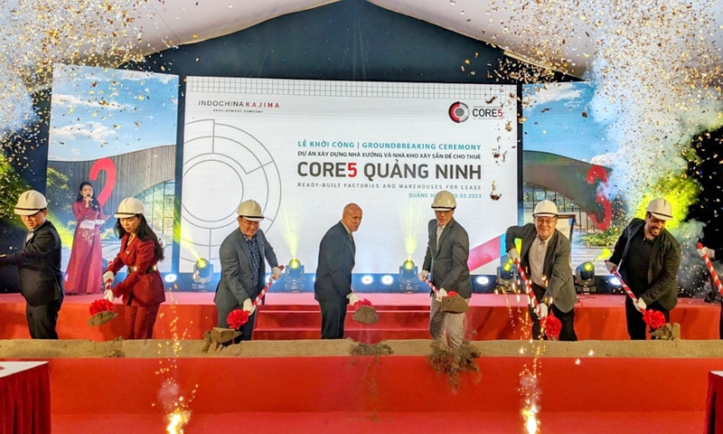 Core5 Việt Nam khởi công dự án bất động sản công nghiệp chất lượng quốc tế thứ hai tại Quảng Ninh