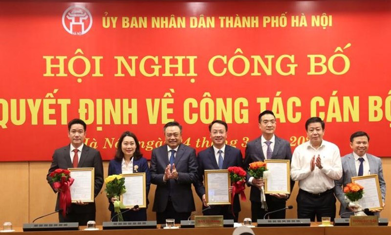 Hà Nội phân công lại lĩnh vực phụ trách đối với 6 Phó Chủ tịch UBND thành phố