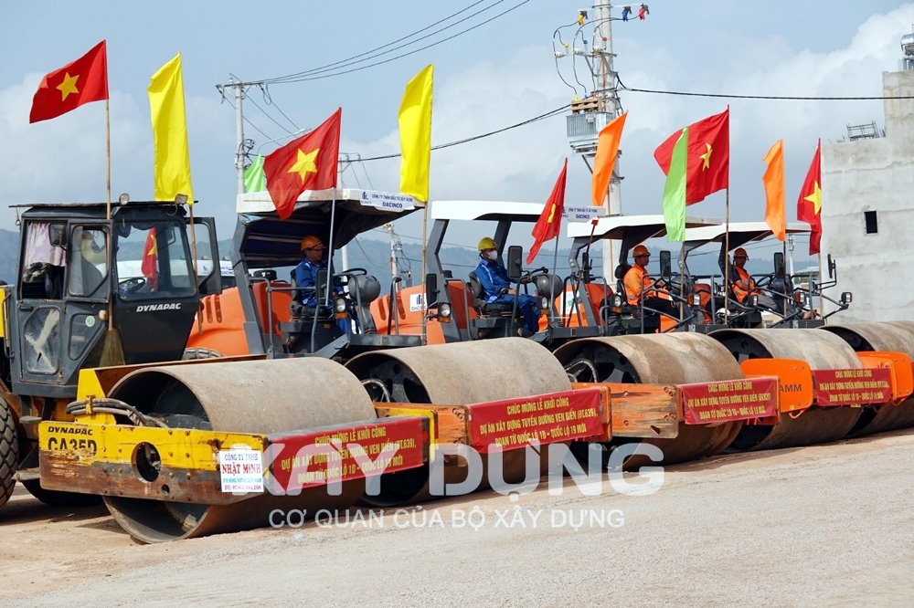 Bình Định: Khởi công xây dựng tuyến đường ven biển hơn 1.490 tỷ đồng