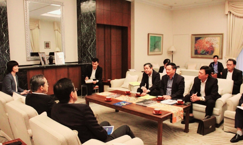 Lãnh đạo tỉnh Thái Bình làm việc với Đại sứ đặc mệnh toàn quyền Nhật Bản tại Việt Nam