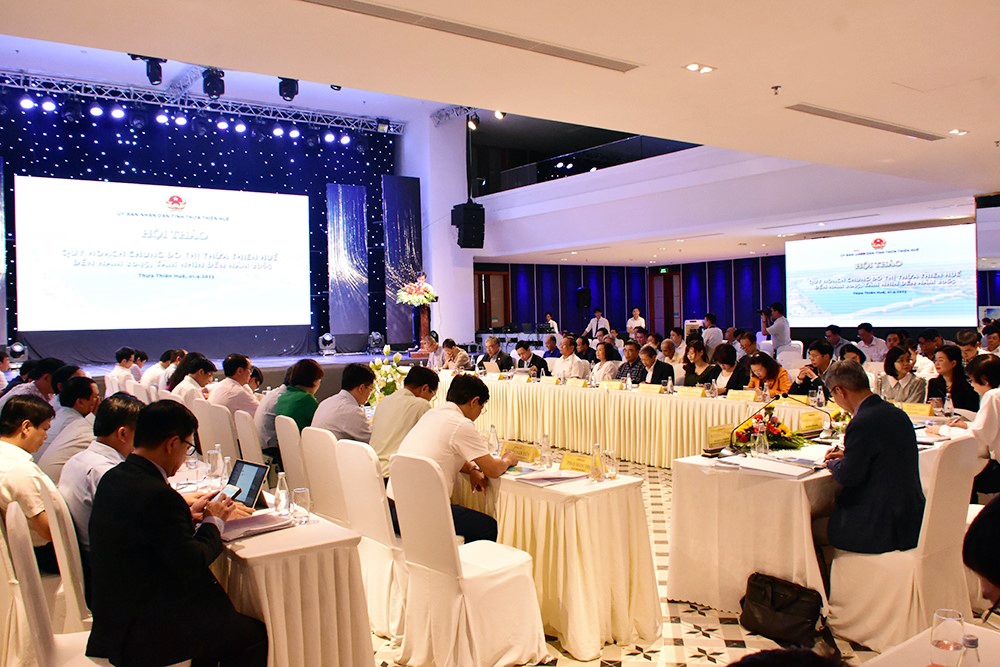 Hội thảo lấy ý kiến chuyên gia về Quy hoạch chung đô thị Thừa Thiên - Huế đến năm 2065