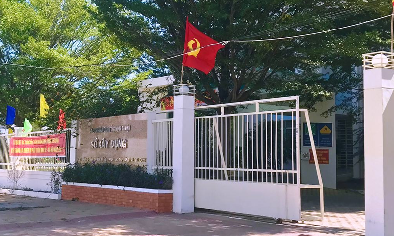 Ninh Thuận: Phân công nhiệm vụ đối với lãnh đạo Sở Xây dựng