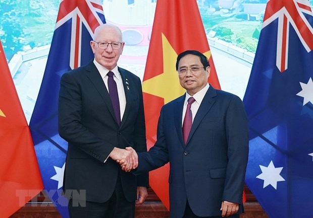 Thủ tướng Phạm Minh Chính hội kiến Toàn quyền Australia