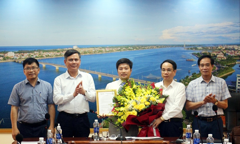 Quảng Bình: Công bố Quyết định bổ nhiệm Giám đốc Sở Xây dựng