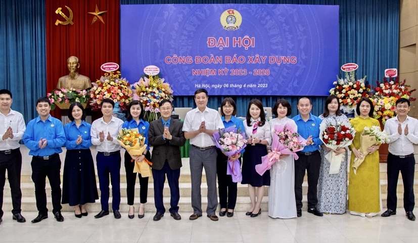 Đại hội Công đoàn Báo Xây dựng lần thứ VIII, nhiệm kỳ 2023 – 2028  thành công tốt đẹp