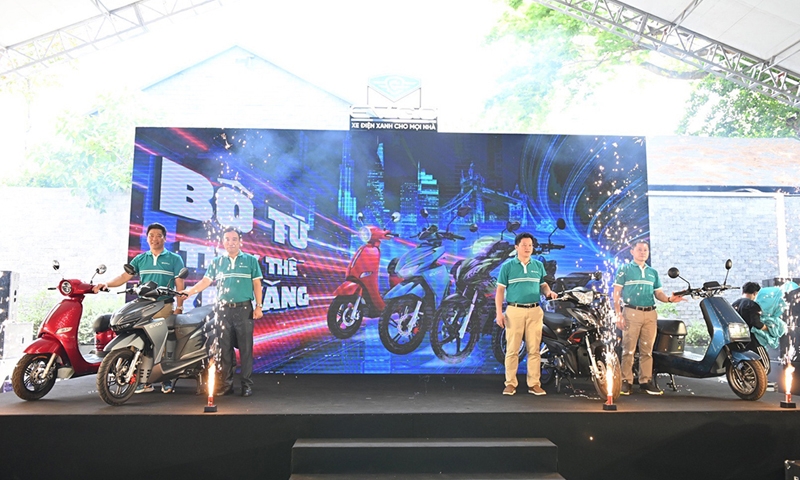 Tập đoàn Sơn Hà ra mắt 4 mẫu xe điện 2 bánh – “Bộ tứ thay thế xe xăng”