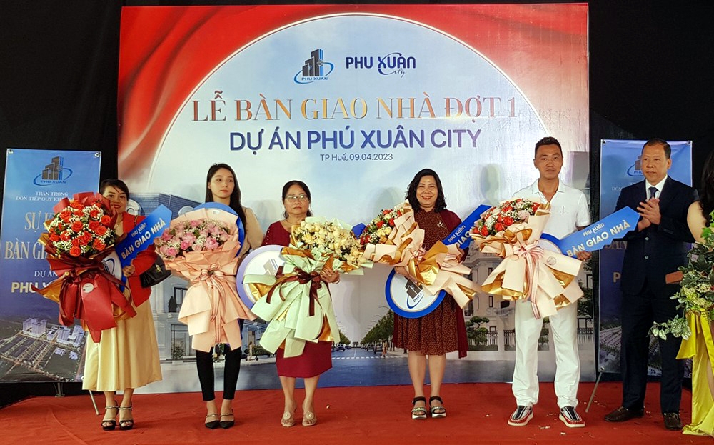 Thừa Thiên – Huế: Dự án Phú Xuân City bàn giao nhà cho khách hàng