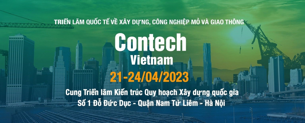 Triển lãm Contech Vietnam 2023 mang đến những công nghệ xây dựng tiên tiến nhất trên thế giới