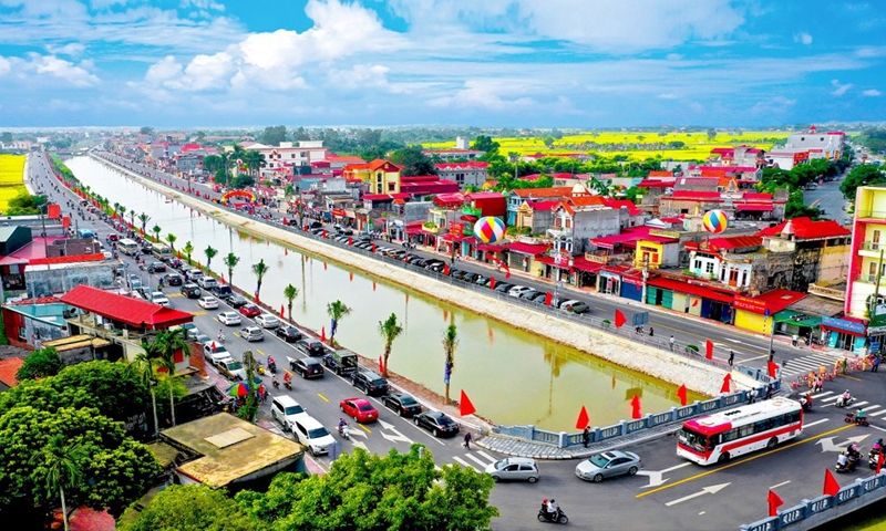Hải Phòng: Huyện Vĩnh Bảo đạt chuẩn nông thôn mới
