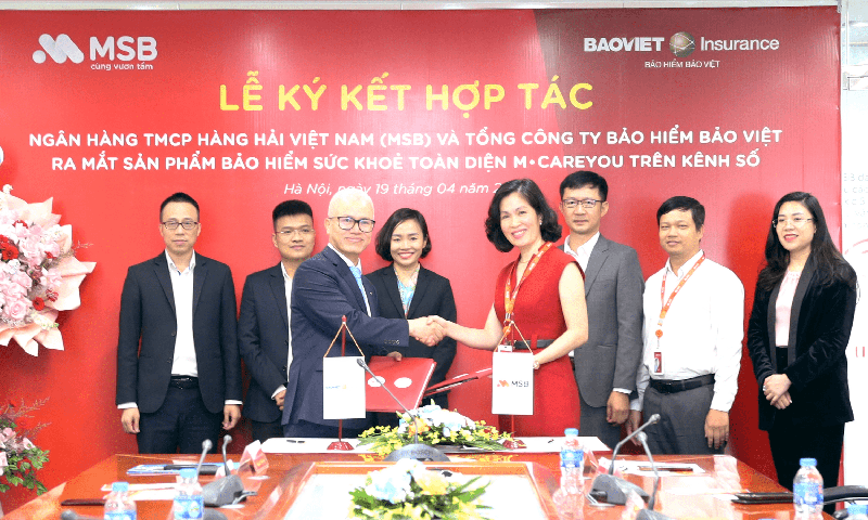 MSB hợp tác cùng Bảo hiểm Bảo Việt ra mắt sản phẩm Bảo hiểm M-CAREYOU trên nền tảng số