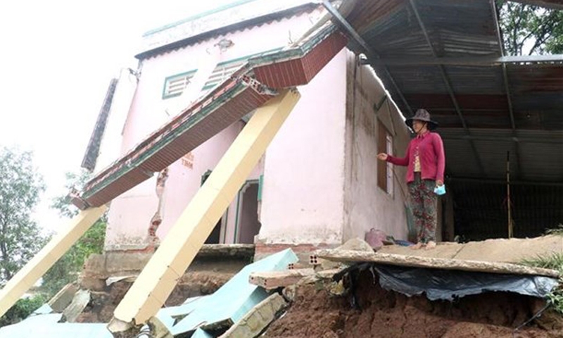 Vĩnh Long: Cồn Thanh Long liên tục sạt lở, đe dọa cuộc sống người dân