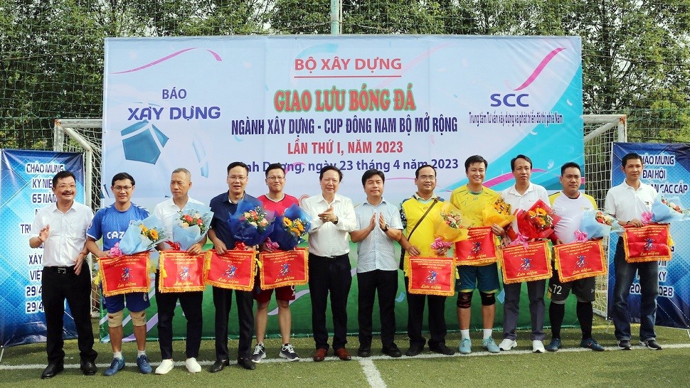 Giải Giao lưu bóng đá ngành Xây dựng - Cup Đông Nam bộ mở rộng lần I năm 2023