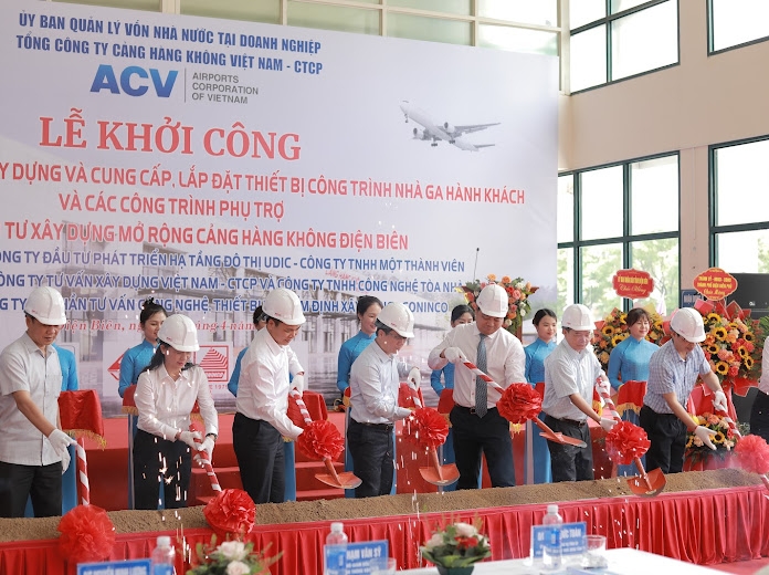 Khởi công gói thầu số 30: Dự án “Đầu tư xây dựng mở rộng Cảng hàng không Điện Biên”