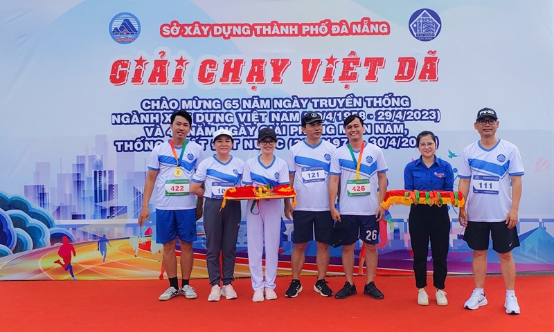 Sở Xây dựng Đà Nẵng tổ chức Giải chạy việt dã chào mừng 65 năm ngày truyền thống ngành Xây dựng Việt Nam